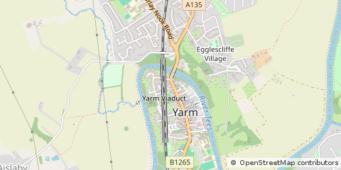 Map of Yarm