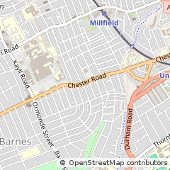 Map of Sunderland