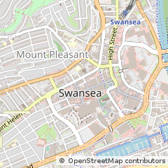 Map of West Glamorgan