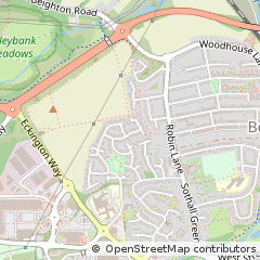 Map of Sheffield