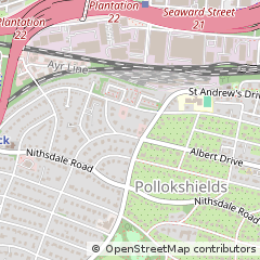 Map of Glasgow