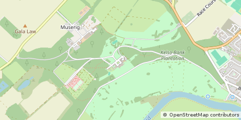 Map of Roxburghshire
