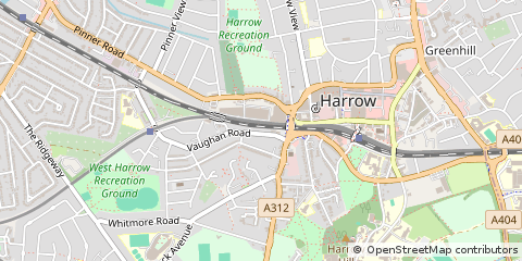 Map of Harrow