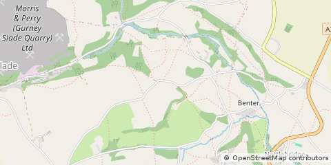 Map of Radstock, Somerset