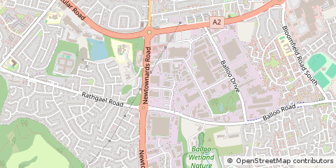 Map of Bangor