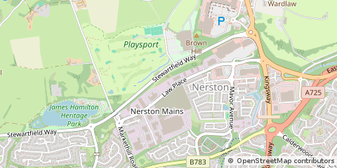 Map of Glasgow