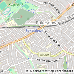 Map of Bournemouth