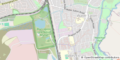 Map of Milton Keynes