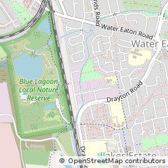Map of Milton Keynes