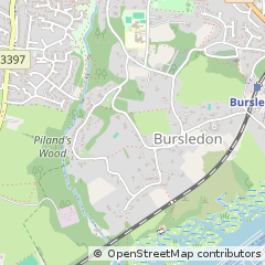 Map of Southampton, Hampshire
