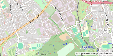 Map of Leeds