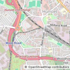 Map of Leeds