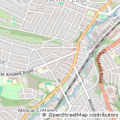 Map of Sheffield