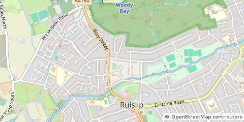 Map of Middlesex