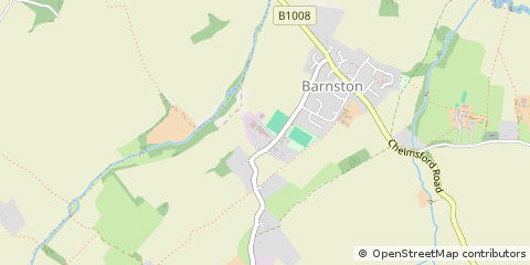 Map of Dunmow, Essex