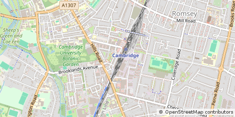 Map of Cambridge