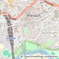 Map of Preston