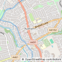 Map of Amblecote Stourbridge, West Midlands