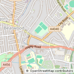 Map of Birmingham