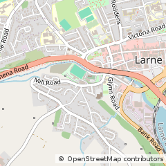 Map of Larne, Antrim