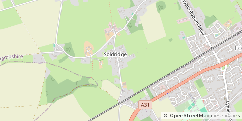 Map of Alton, Hampshire
