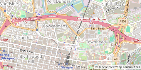 Map of Glasgow