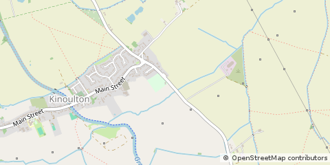 Map of Kinoulton, Nottinghamshire