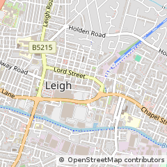 Map of Leigh