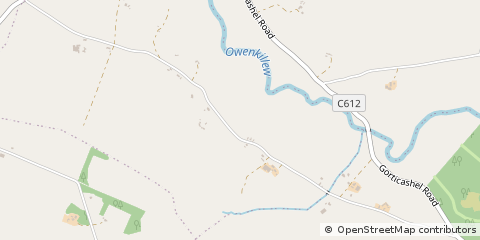 Map of Omagh, CO. Tyrone