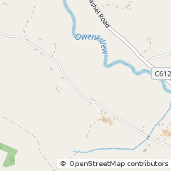 Map of Omagh, CO. Tyrone
