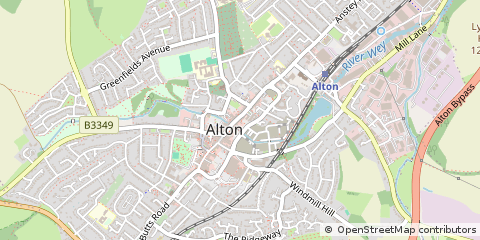 Map of Alton