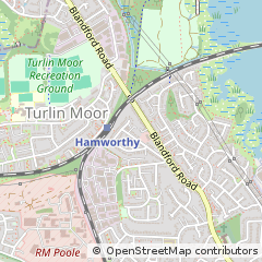 Map of Poole