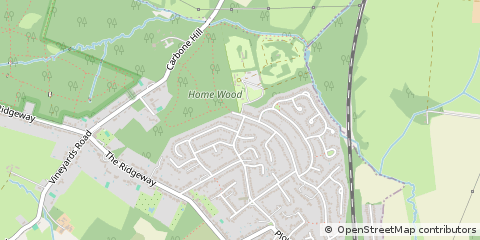 Map of Potters BAR