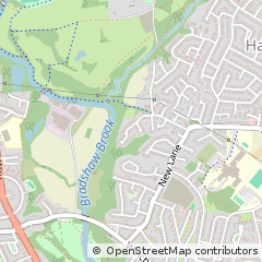 Map of Bolton, Lancashire