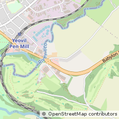 Map of Yeovil, Somerset