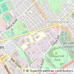 Map of Stoke-on-Trent