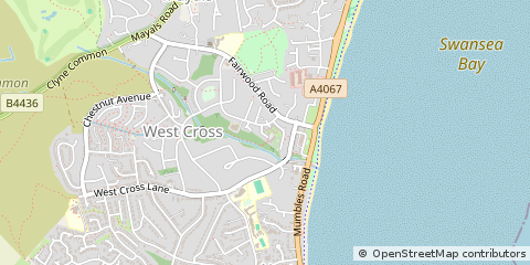 Map of Swansea