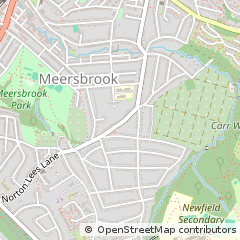 Map of Sheffield