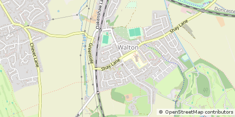 Map of Wakefield