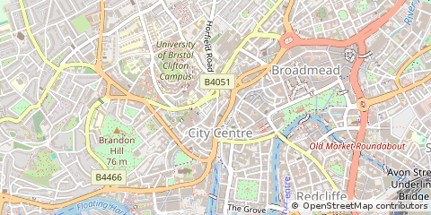 Map of Bristol