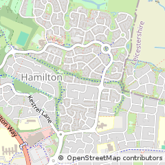 Map of Leicester