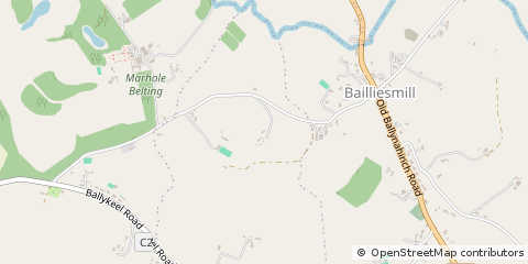 Map of Lisburn, Antrim