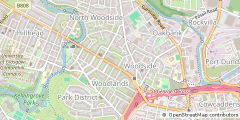 Map of Glasgow