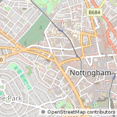 Map of Nottingham