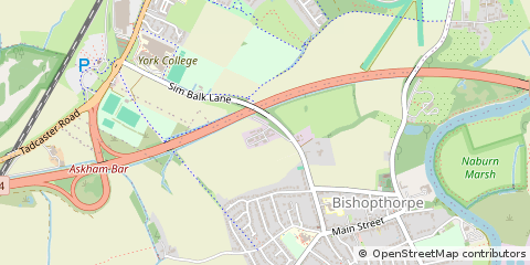 Map of York