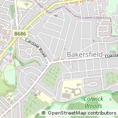 Map of Nottingham