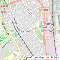 Map of Sunderland, Tyne and Wear