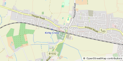 Map of Frinton-on-SEA, Essex