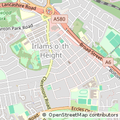 Map of Salford