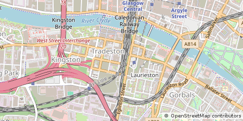 Map of Glasgow